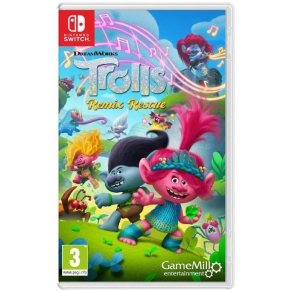 Trolls Remix Rescue - Nintendo Switch-spel
