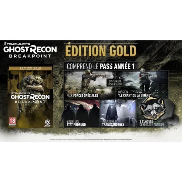 Ghost Recon Breakpoint Gold Edition Xbox One-spil