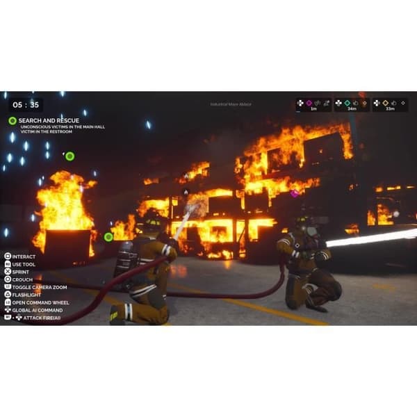 Firefighting Simulator: The Squad - PS5-spel
