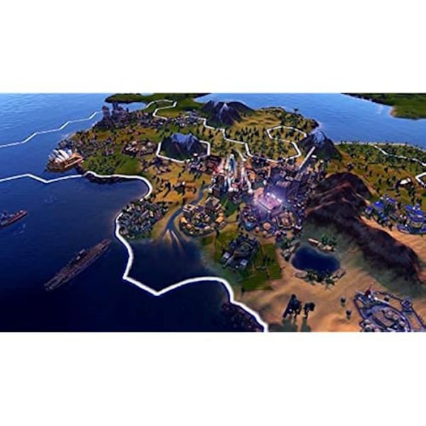 Strategiapeli - Sid Meierin - Civilization VI - Sisältää 4 sivilisaatiopakettia - PC - Lataus