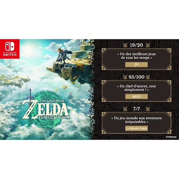 The Legend of Zelda: Tears of the Kingdom • Nintendo Switch-spel Flerfärgad