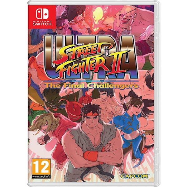Taistelupeli - Capcom - Ultra Street Fighter II - Nintendo Switch -alusta - Standard Edition - PEGI 12+