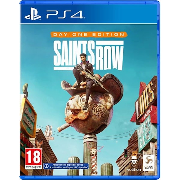 Spel PS4 - Saints Row - D1 Edition - Spelbart på Svenska - Action - Blu-Ray