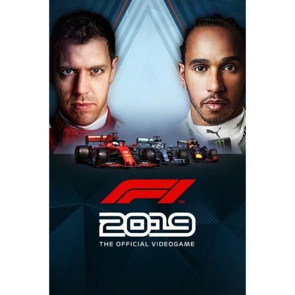 Videopeli F1 2019 - F1 - Musta - Kilpailusimulaatio - Yhteensopiva PC:n ja konsolien kanssa - Verkkopeli moninpelinä