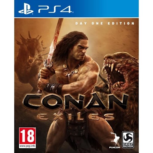 Conan Exiles: Day One Edition PS4-spel Vit