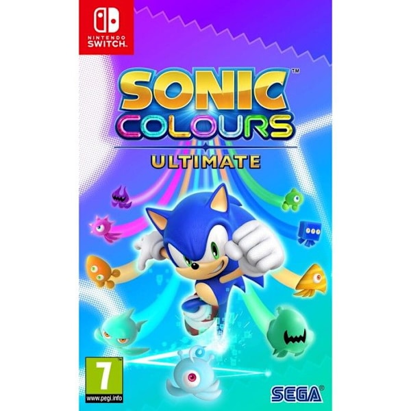 Videospil - Sonic - Sonic Colours Ultimate - Platform - 1-2 spillere - PEGI 7+