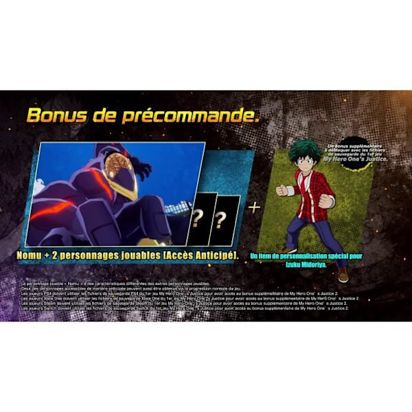 MY HERO ONE'S JUSTICE 2 Xbox One-spil Vit