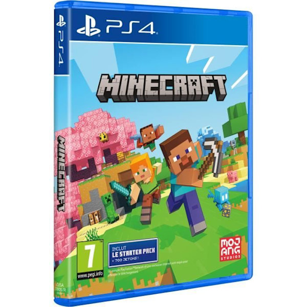 Minecraft Starter Refresh Edition - PS4 -peli Vit