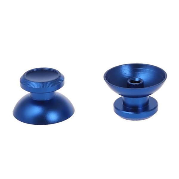 Brugerdefinerede analoge tommelfingerpinde til Sony Dual Shock Controller PS4-spilkonsoller Controller Blue Metal