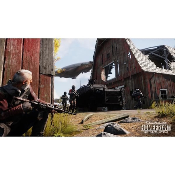 Videopeli - Homefront - The Revolution - PS4 - Tunkeutuminen - Guerrilla-taktiikka