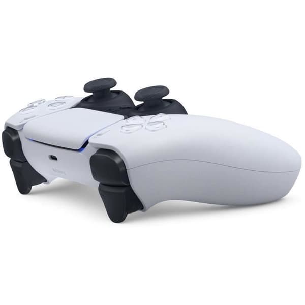 DualSense™ trådlös handkontroll - Vit I PS5 och PC Vit och svart