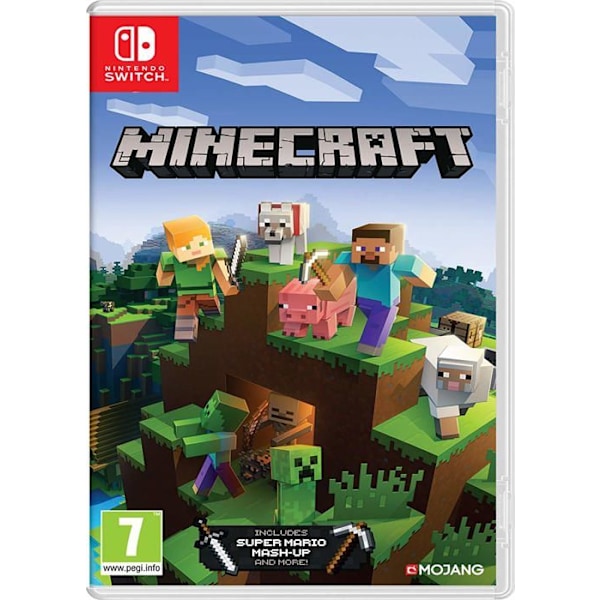 Videopeli - Mojang - Minecraft Nintendo Switch Edition - Seikkailu - 1-4 pelaajaa - Standard