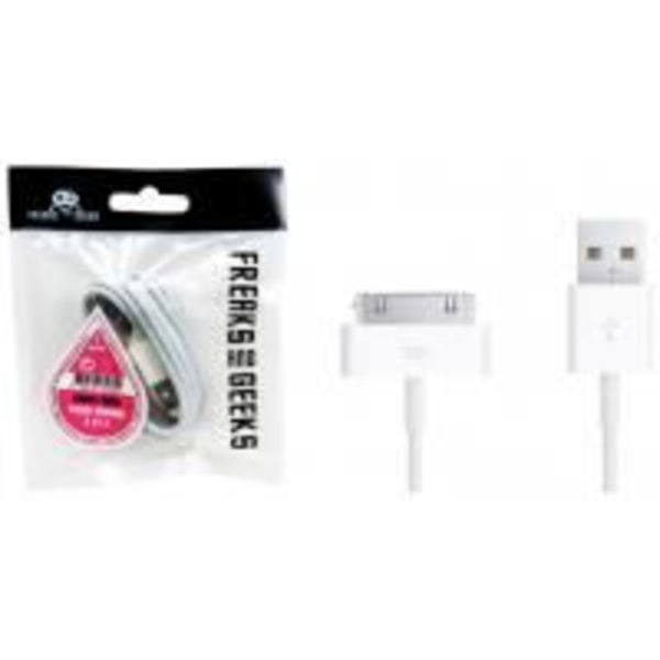 Datakabel til iPhone3 4 / iPad1 2 3 / iPod 1m