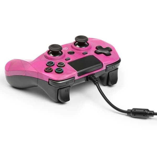Gamepad - snakebyte - Kablecontroller Pad 4 S - PS4 - Pink - Kablet - Vibration Rose