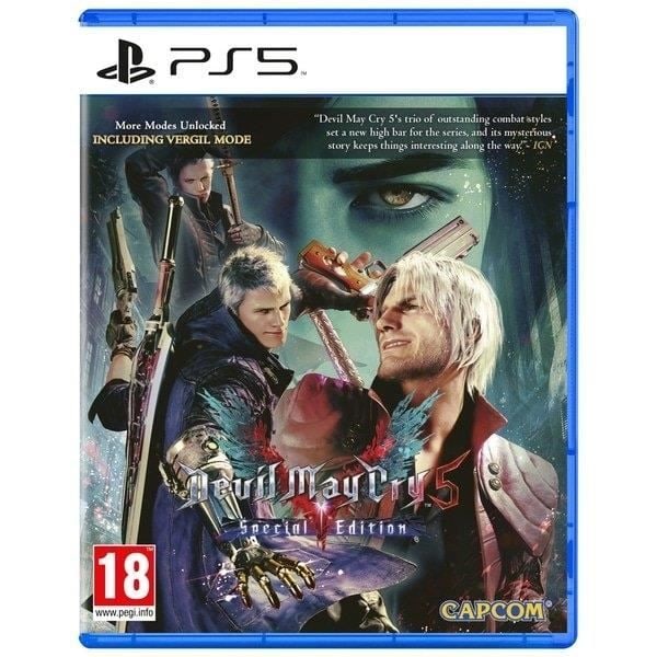 Videospil - CAPCOM - DEVIL MAY CRY 5 - SPECIAL EDITION - PS5 - Action - 18+