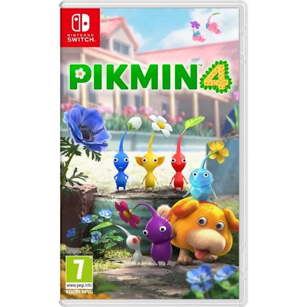 TV-spel - Nintendo - Pikmin 4 - Äventyr - Boxed - 1-2 spelare - PEGI 7+