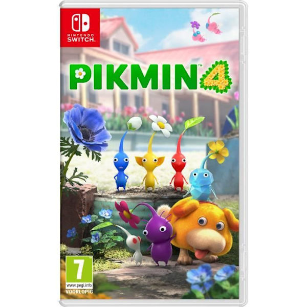 Videospil - Nintendo - Pikmin 4 - Eventyr - Boxed - 1-2 spillere - PEGI 7+