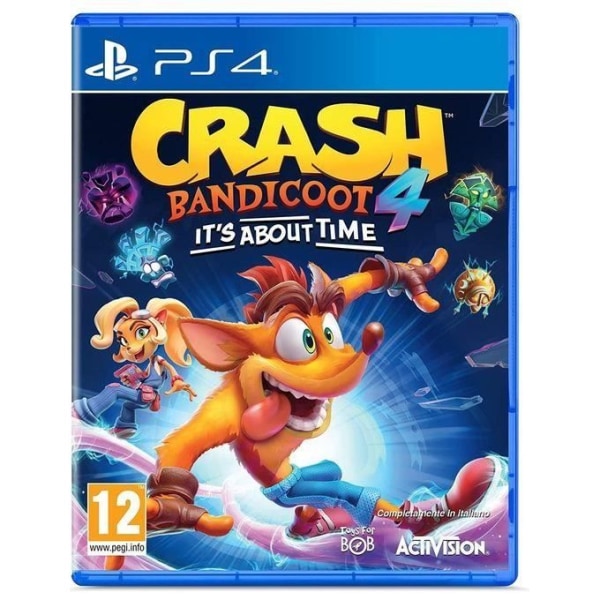 PS4 - Crash Bandicoot 4: It's About Time - Italiensk import