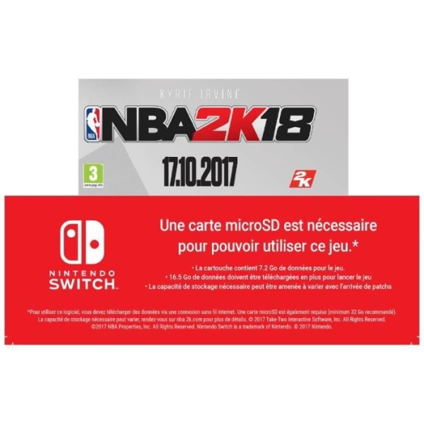 NBA 2K18 Switch Game