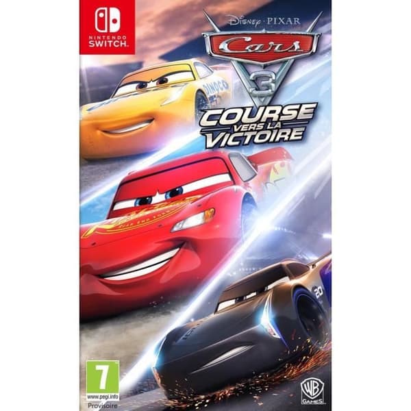 Cars 3 Spel Switch Vit