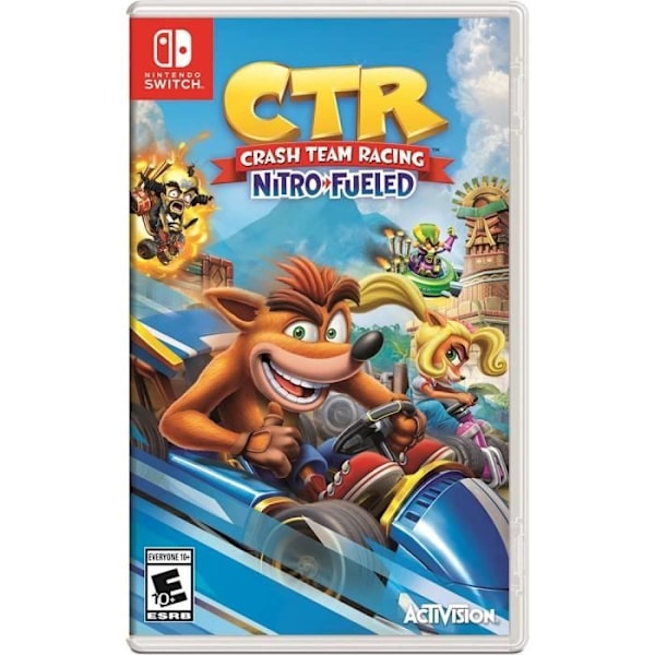 TV-spel - Activision - Crash Team Racing Nitro-Fueled - Nintendo Switch - Multiplayer - PEGI 3+