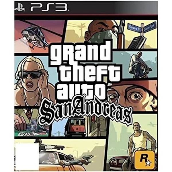 Datorspel - Rockstar Games - Grand Theft Auto: San Andreas - PS3 - Action - 18+