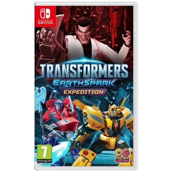Transformers: Earthspark - Expedition - Nintendo Switch-spel