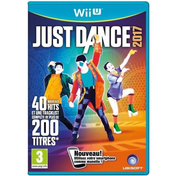 Just Dance 2017 Wii U-spil Vit