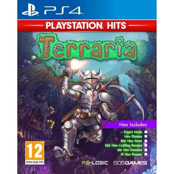 Terraria - Playstation Hittejä