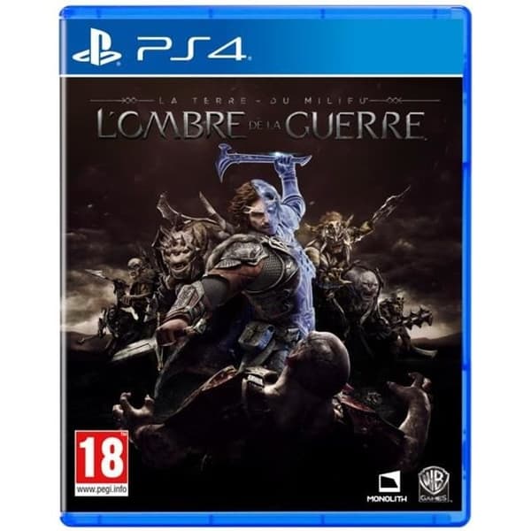 Middle-earth: Shadow of War PS4-spel Vit