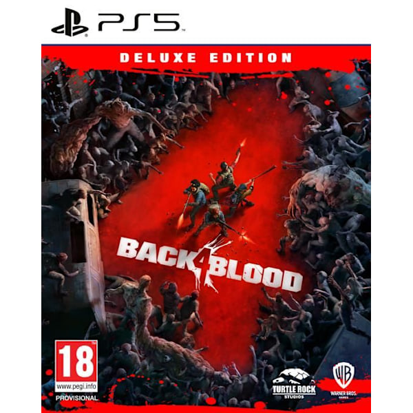 TV-spel - Warner Bros. - BACK 4 BLOOD DELUXE EDITION - Fotografering - FPS - PS4 - Blu-Ray