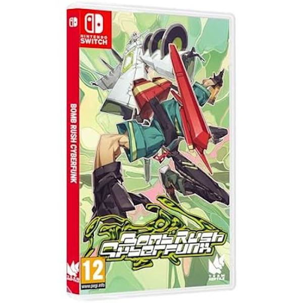 TV-spel - Bomb Rush Cyberfunk - Standard Edition - Action - Onlineläge - PEGI 12+