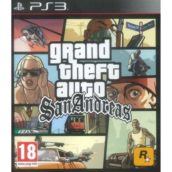 GTA San Andreas: Playstation 3, EN