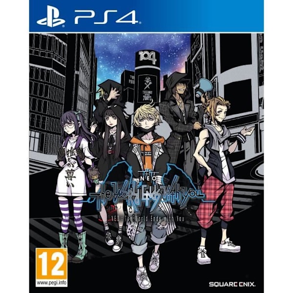 NEO: The World Ends With You PS4 -spel Vit