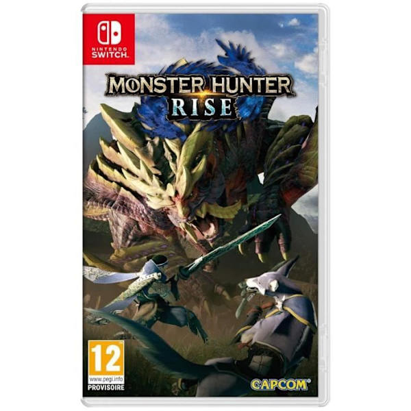 Monster Hunter Rise • Nintendo Switch-spel Vit