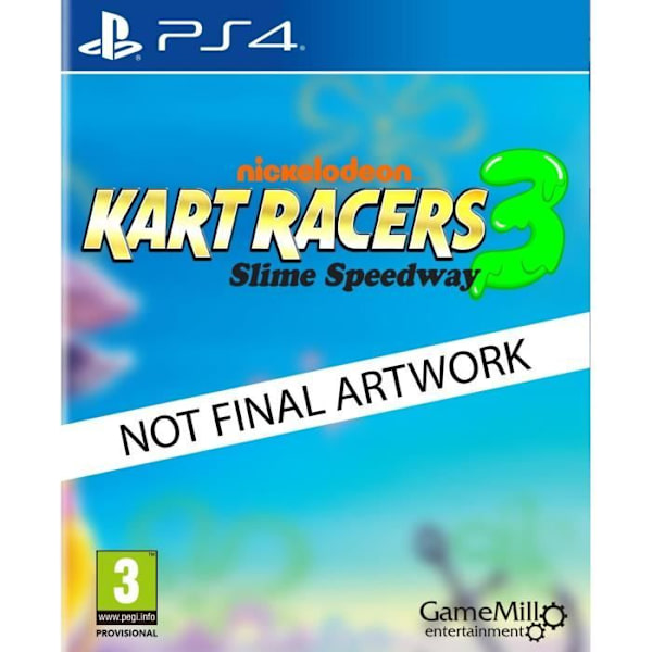 Nickelodeon Kart Racer 3 Slime Speedway PS4-spel