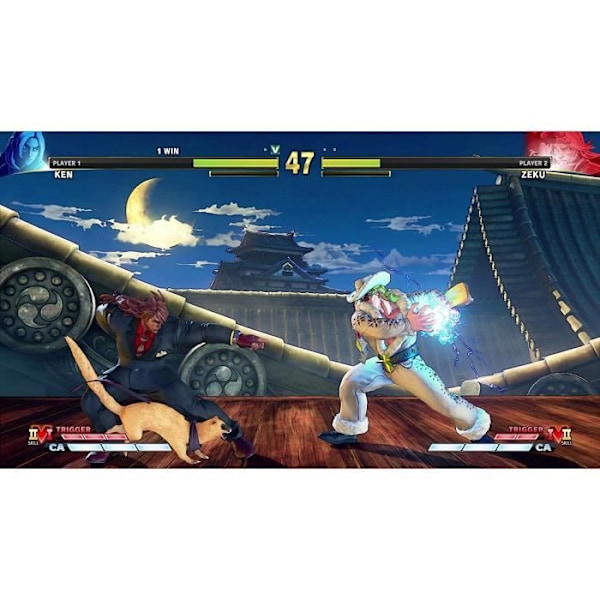 Videopeli - Street Fighter - Champion Edit - Aikuinen - Gill - Pyrokinesis ja Cryokinesis