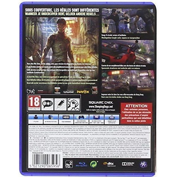 Square Enix Sovende Hunde - Definitive Edition [europæisk import] - 5021290065956