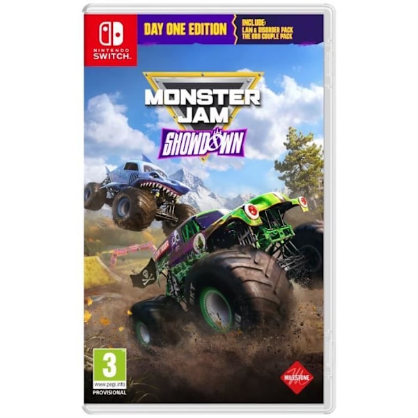 Monster Jam Showdown - Nintendo Switch-spel - Day One Edition