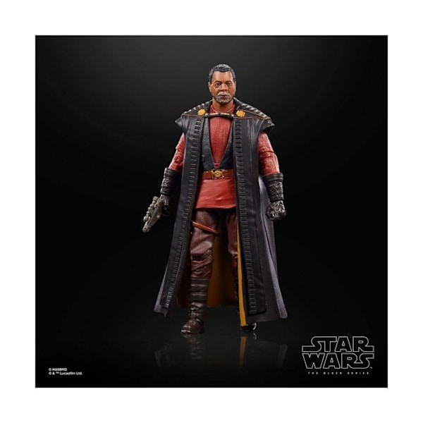 Figuuri - Star Wars - The Black Series - Greef Karga - 15 cm - Tarkat yksityiskohdat - Nivelkohdat Flerfärgad