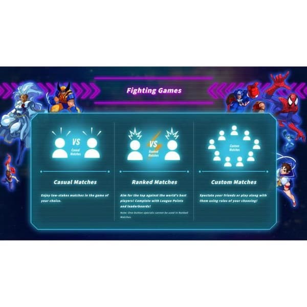 Marvel Vs Capcom Fighting Collection Arcade Classics (downloadkode) - Nintendo Switch spil