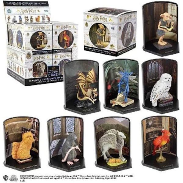 Præsentationsstander Harry Potter Creature Cube - 1 tilfældigt valgt boks
