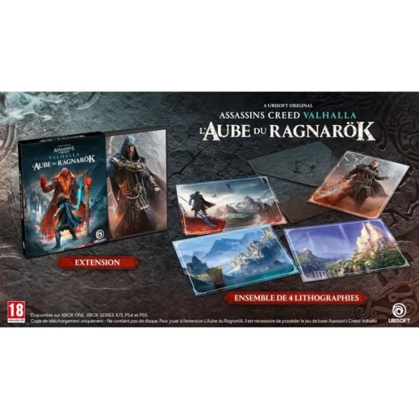 Assassin's Creed Valhalla Expansion Dawn of Ragnarok PS5-spel Vit