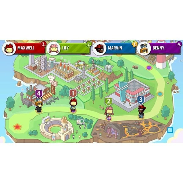 Videospil - Scribblenauts - Showdown - 2 spiltilstande - 1 til 4 spillere - Multi-platform