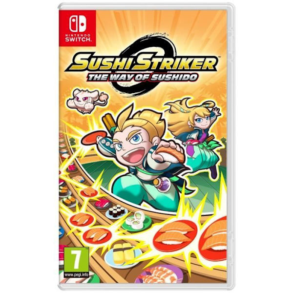 Sushi Striker: The Way of Sushido • Nintendo Switch -peli Vit
