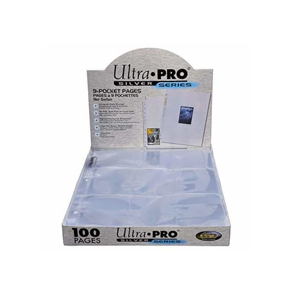 Samleralbum til samlekort - Ultra Pro - 100 sider med 9 kort hver Blå