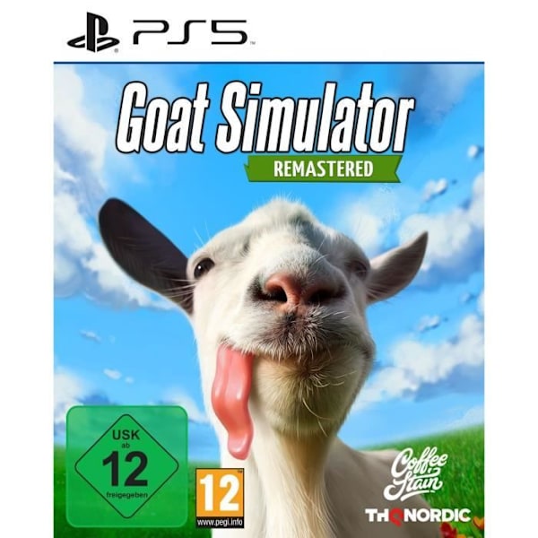 Goat Simulator Remastered - PS5-spil Flerfärgad