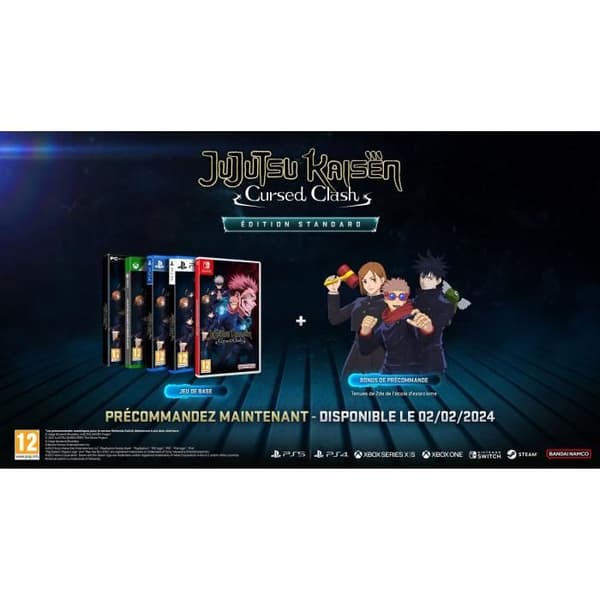 Jujutsu Kaisen Cursed Clash - Nintendo Switch-spil