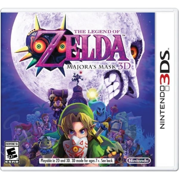 The Legend of Zelda: Majoras Mask 3D (3DS) - Engelsk import
