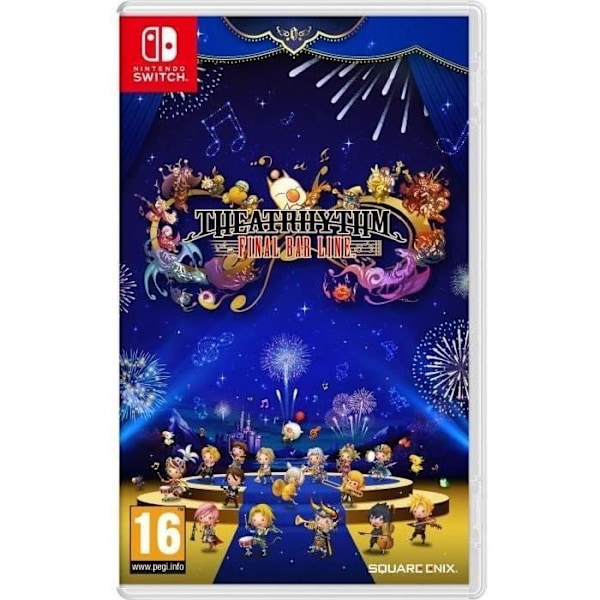 Theatrhythm Final Bar Line Switch -peli hvid